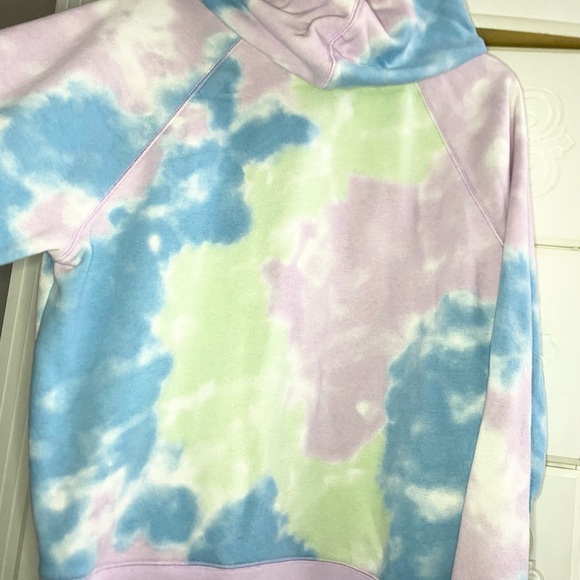 George Blue and Pink Tie-Dye Track Pants - Picture 3 of 4